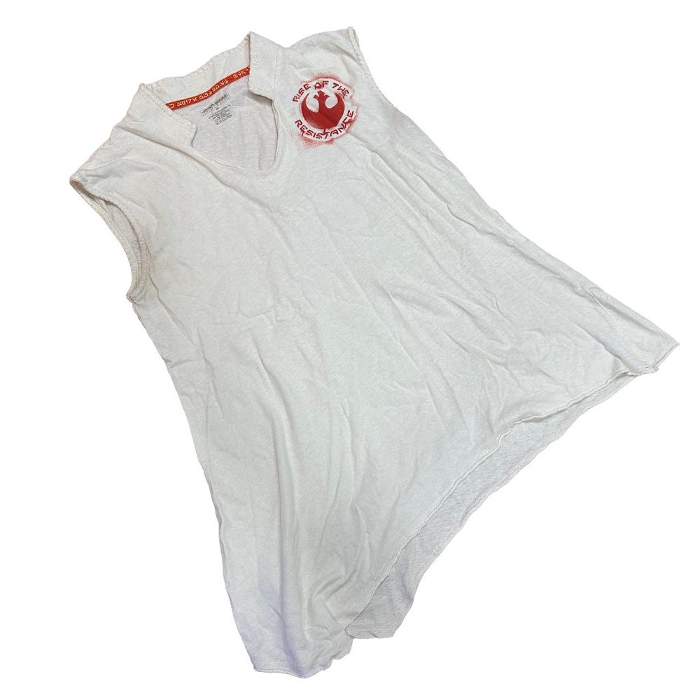 *2 for $5* EUC Disney Star Wars asymmetrical tunic top